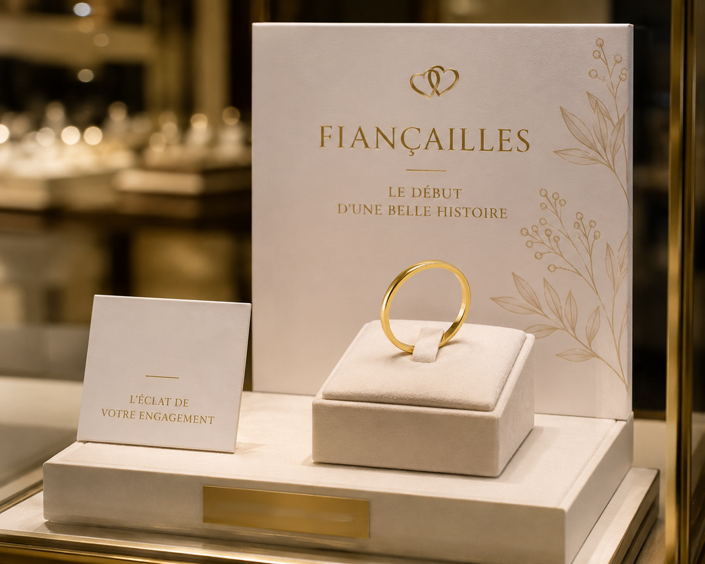 Alliance Fil Carré Plaqué Or 18 Carats – 2 mm