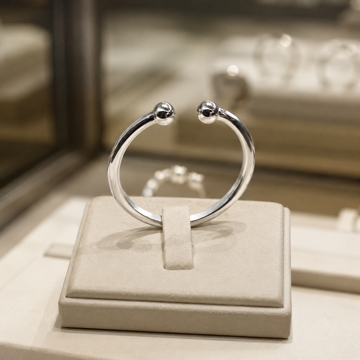 Bague ouverte Orinae – Argent 925 rhodié