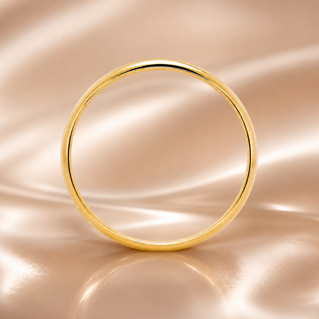 Alliance Fine Plaqué Or 18 Carats – 3 mm