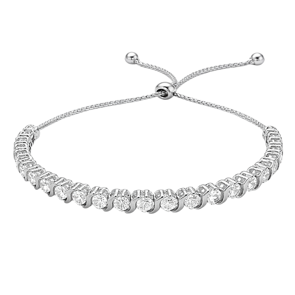 Bracelet Élégance Cristalline – Argent 925 Rhodié & Swarovski® Elements