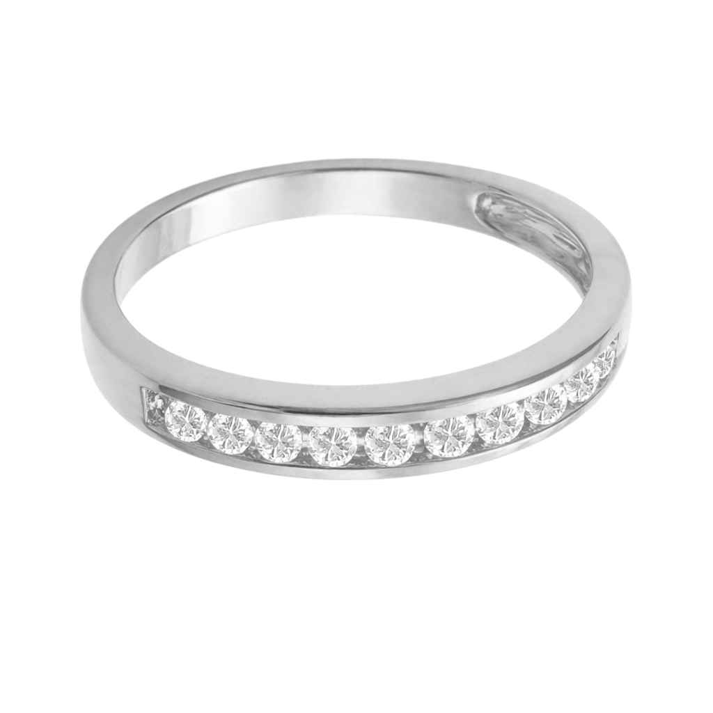 Bague Éclat Zirconia – Argent 925 Rhodié