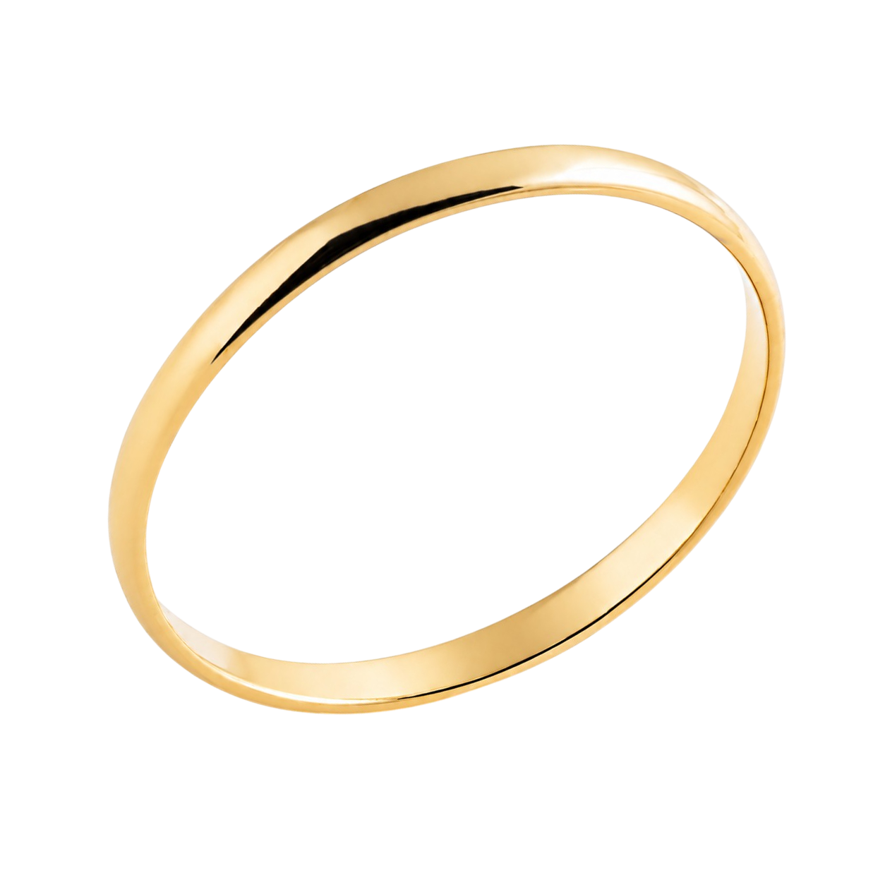 Alliance Fine Plaqué Or 18 Carats – 2 mm