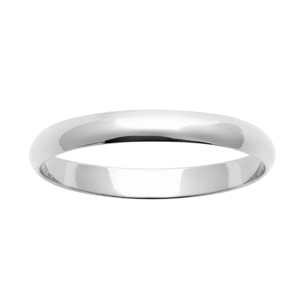 Alliance Fine en Argent 925 – 3 mm – Finition Polie