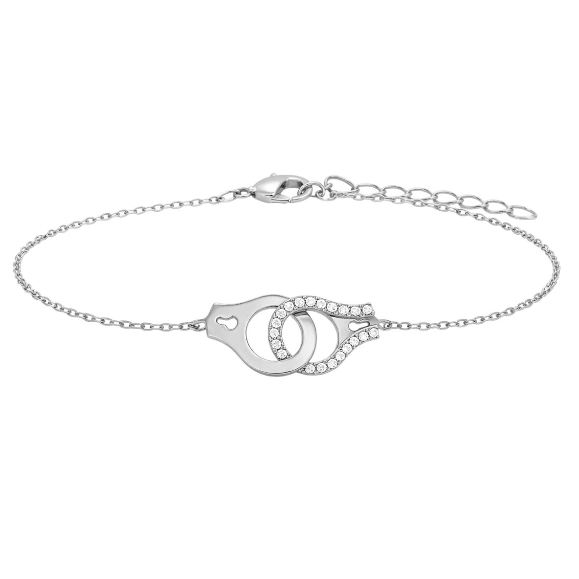 Bracelet Menotte – Argent 925 & Zirconium