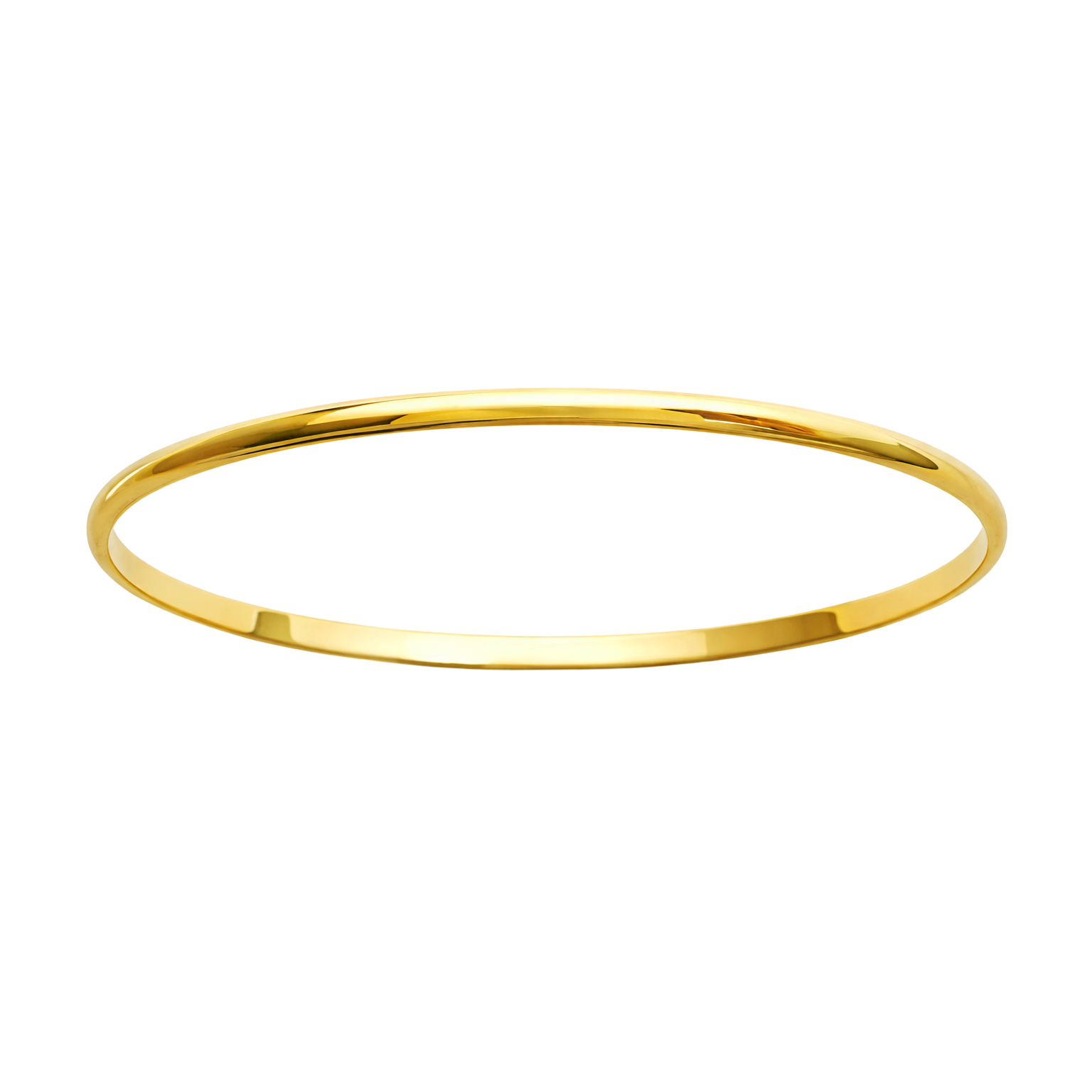 Bracelet Jonc Plaqué Or 18 Carats