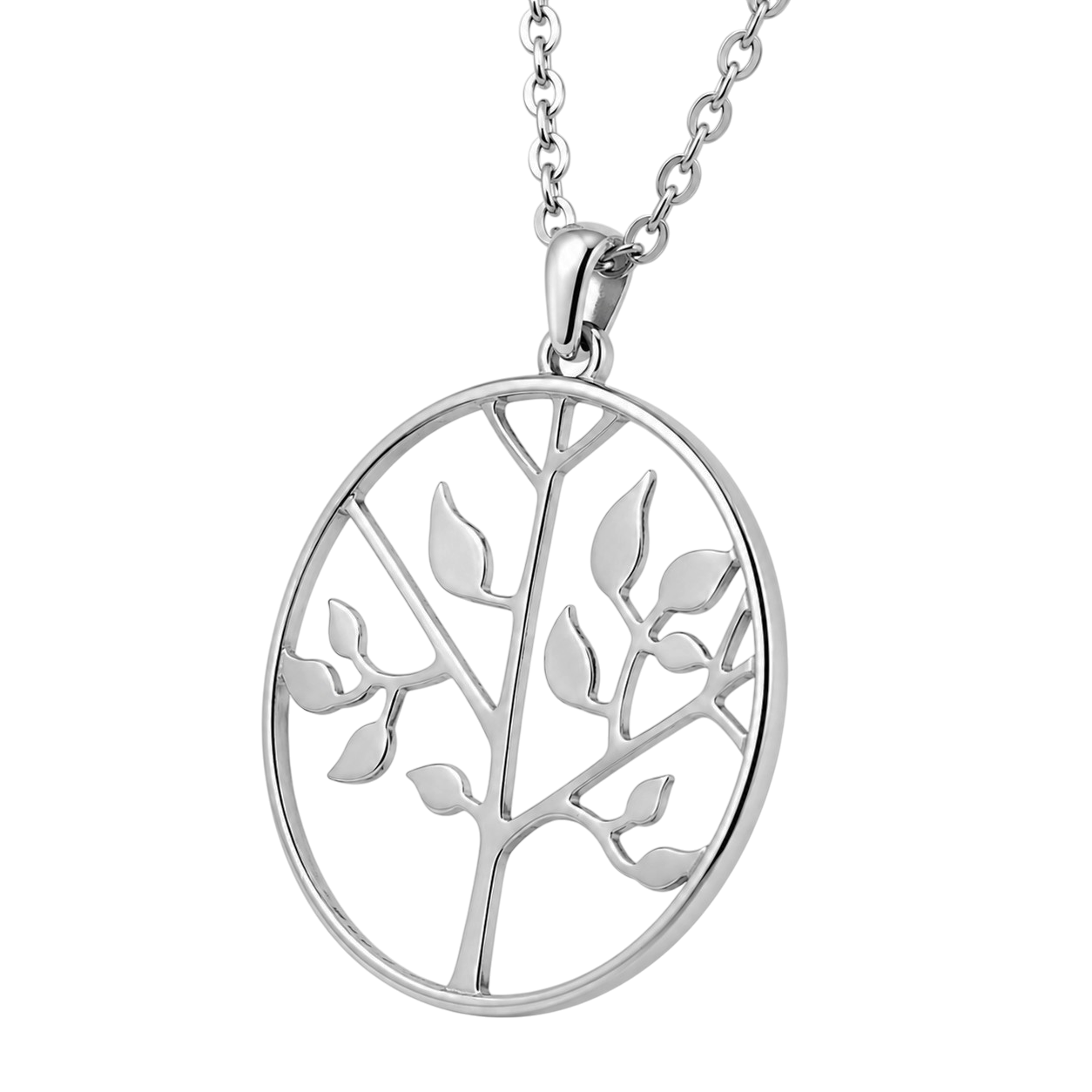 Collier Arbre de Vie en Argent 925 Rhodié