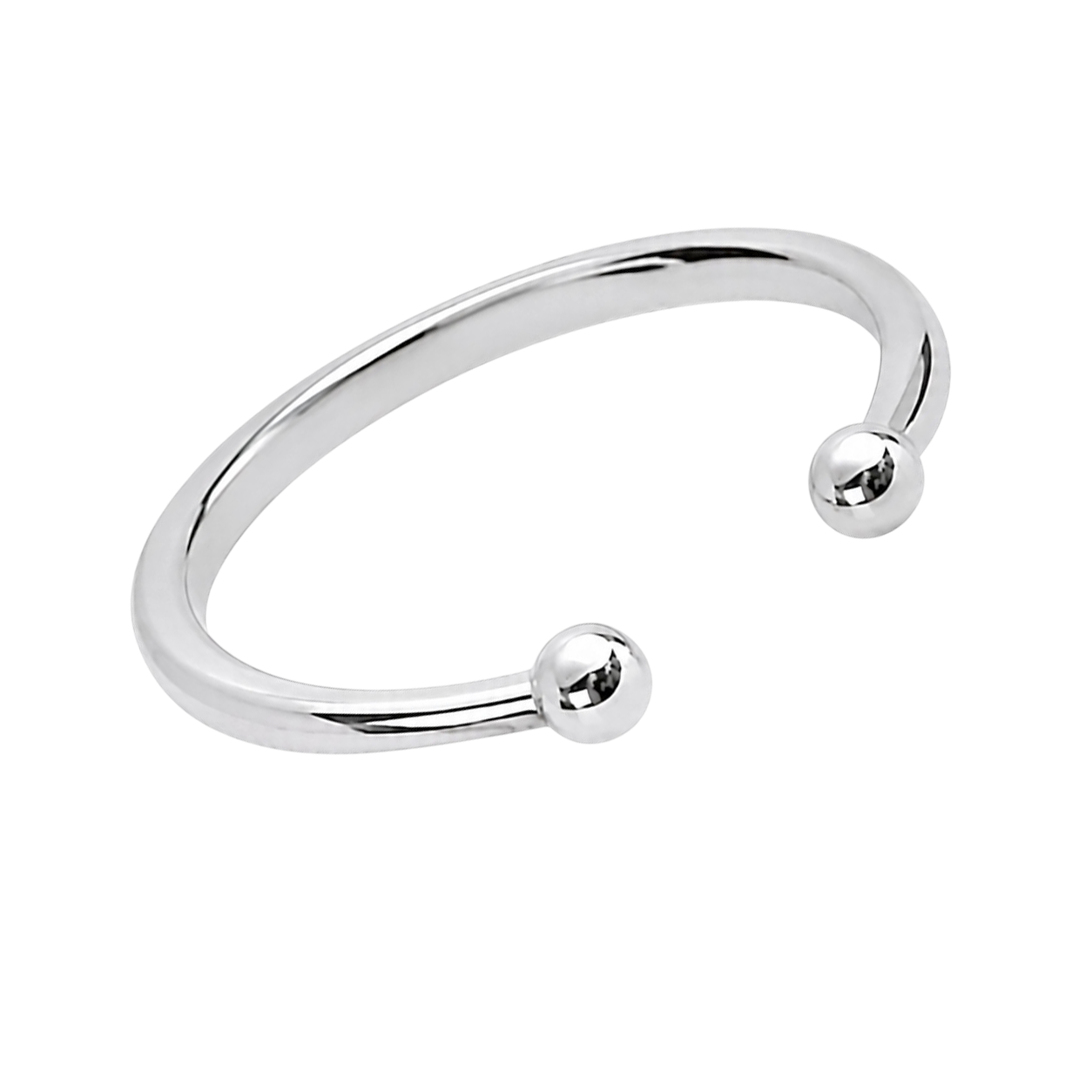 Bague ouverte Orinae – Argent 925 rhodié