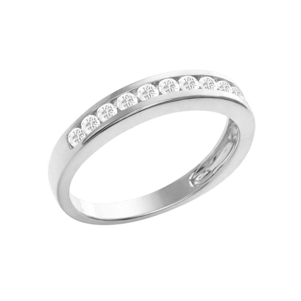 Bague Éclat Zirconia – Argent 925 Rhodié