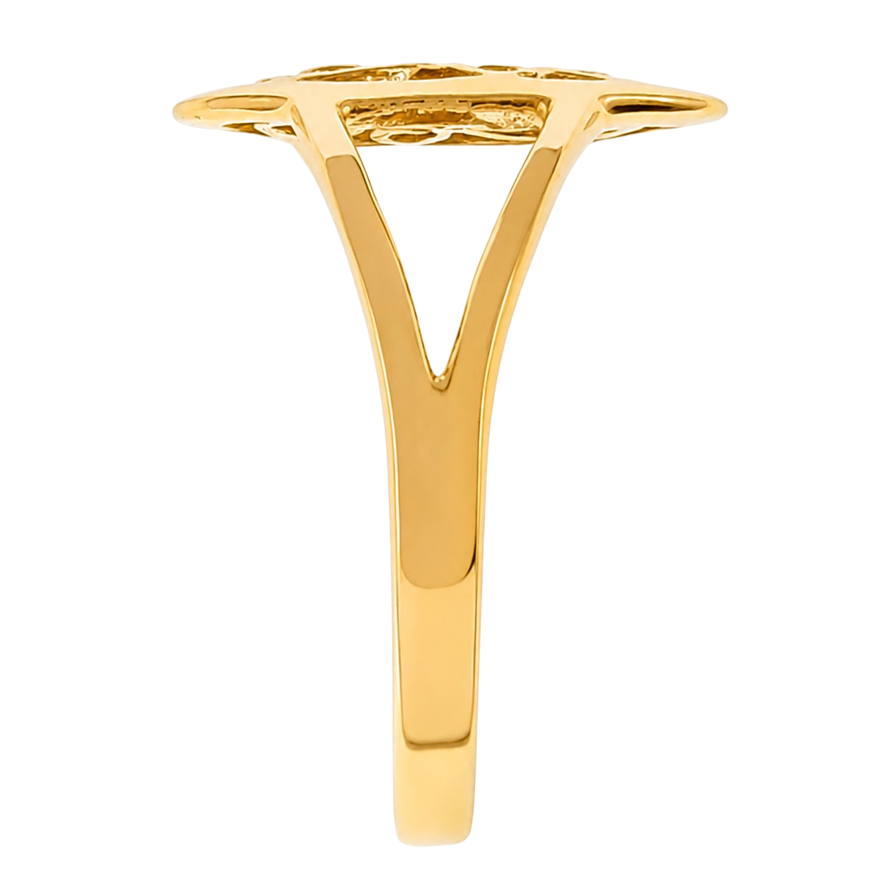 Bague Arabesque – Plaqué Or 18 Carats
