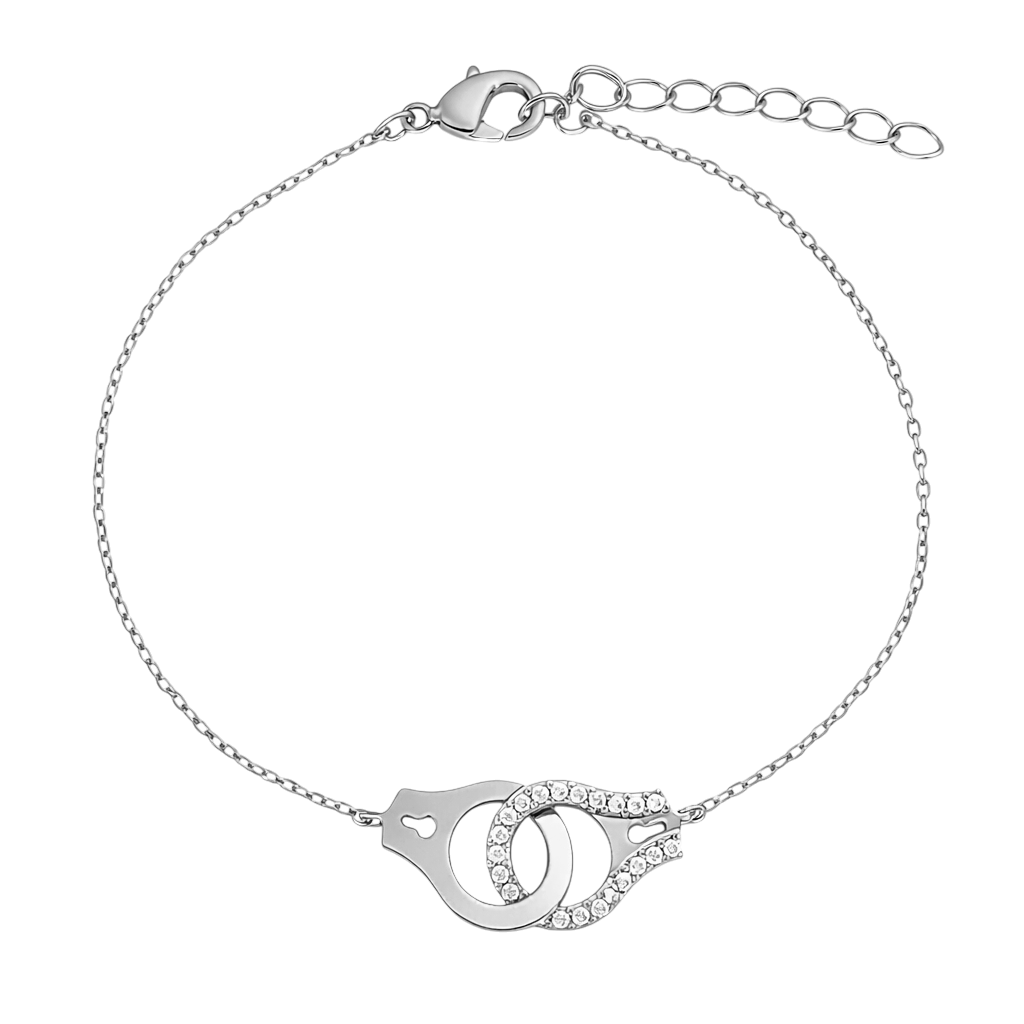 Bracelet Menotte – Argent 925 & Zirconium