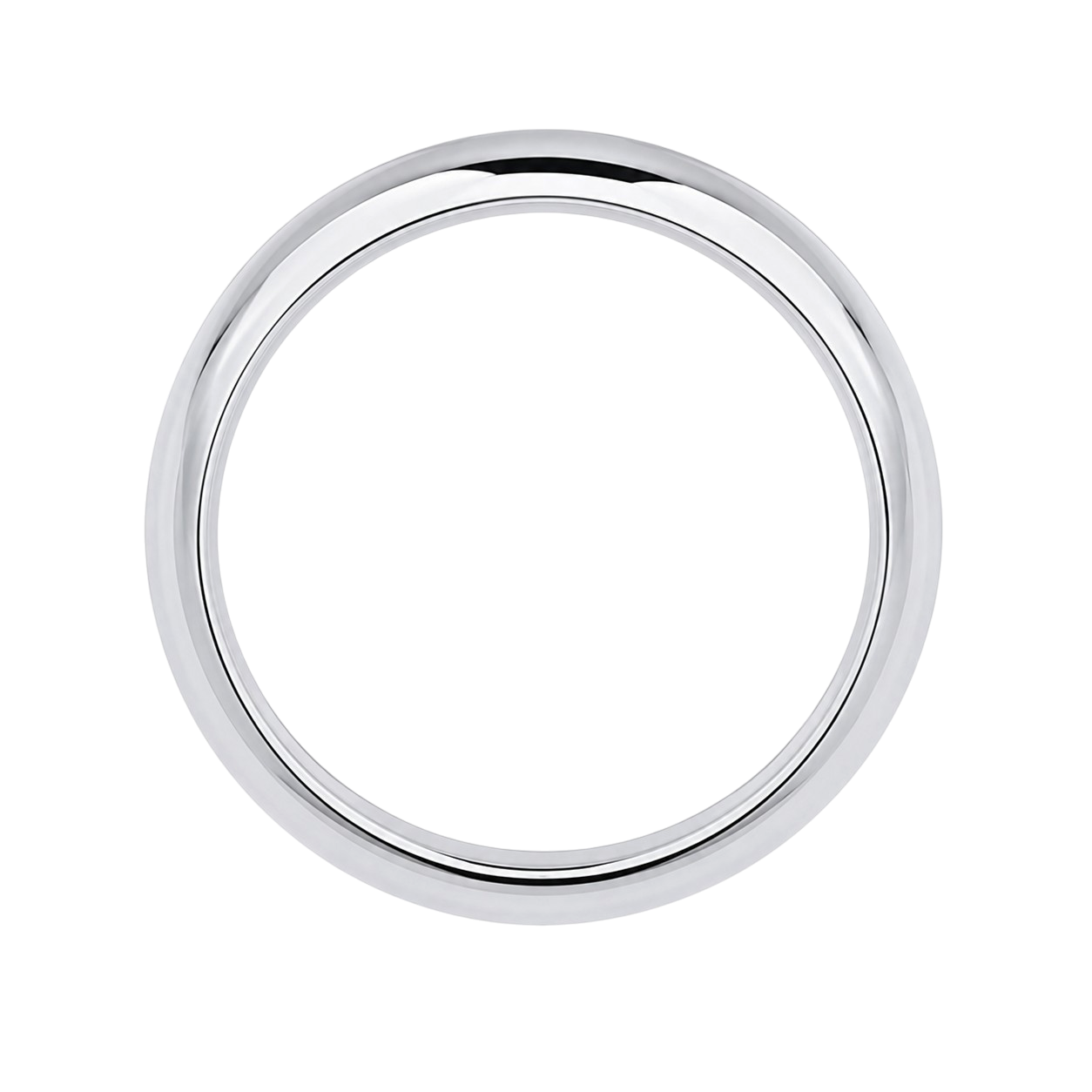 Alliance Bombée Argent 925 – 6 mm