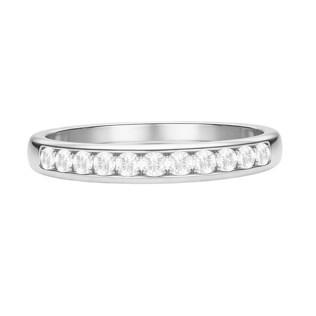 Bague Éclat Zirconia – Argent 925 Rhodié