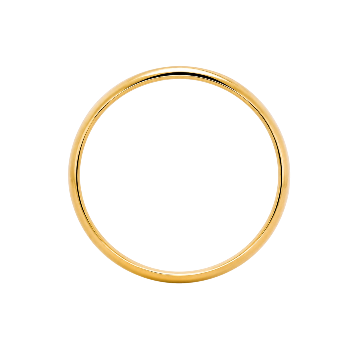 Alliance Fine Plaqué Or 18 Carats – 2 mm