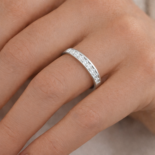 Bague Éclat Zirconia – Argent 925 Rhodié