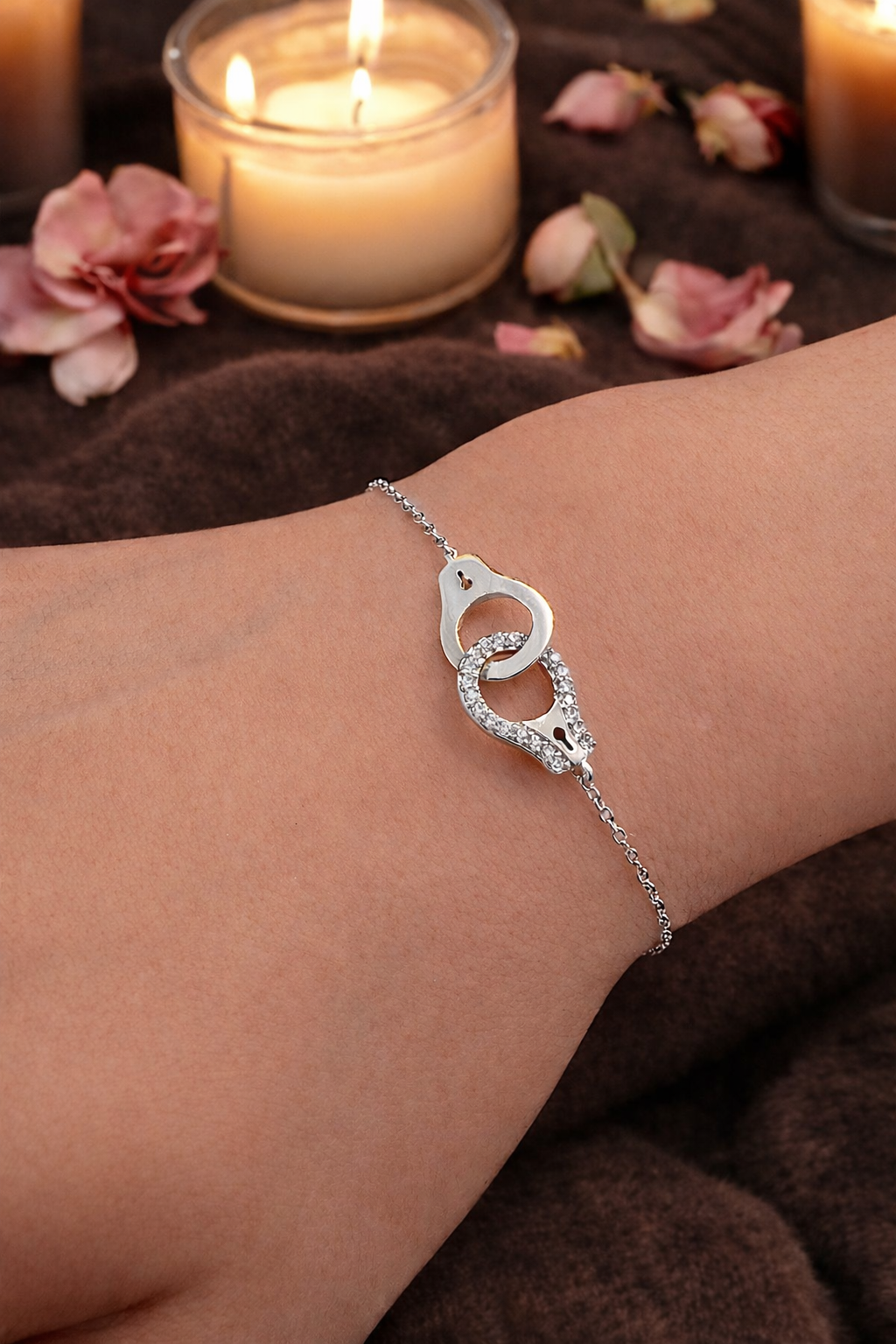 Bracelet Menotte – Argent 925 & Zirconium