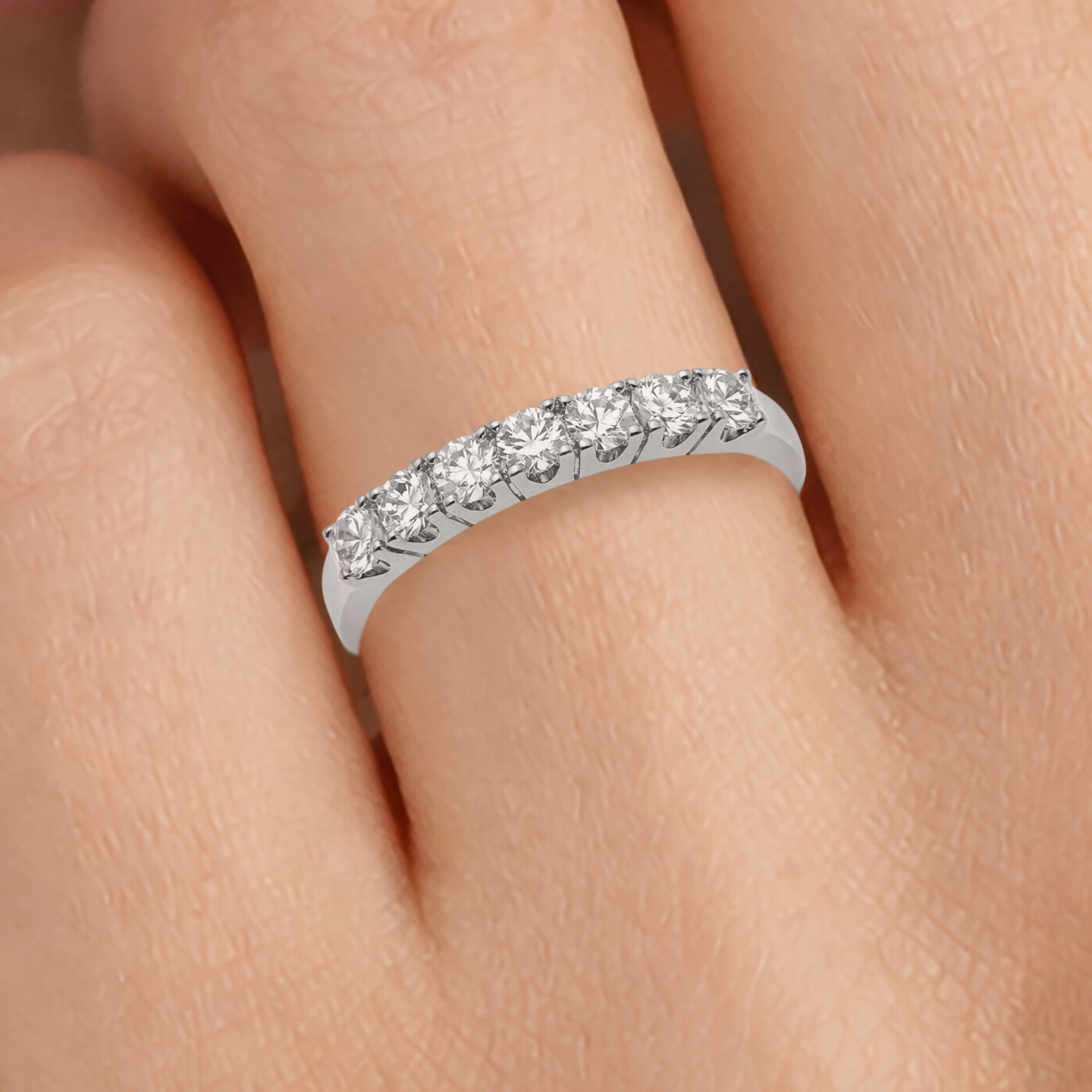 Bague Zirconia Élégance – Argent 925 Rhodié & Zirconiums 3 mm
