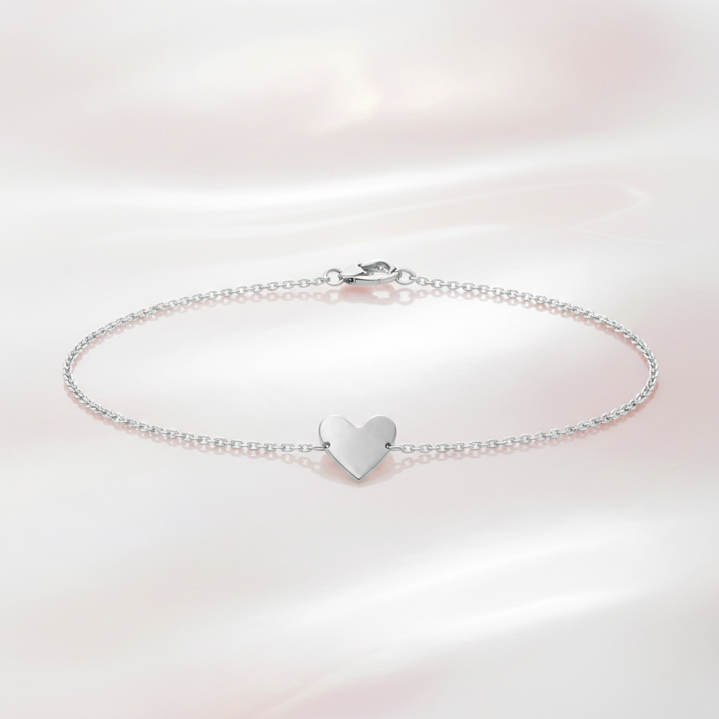 Bracelet Cœur – Argent 925