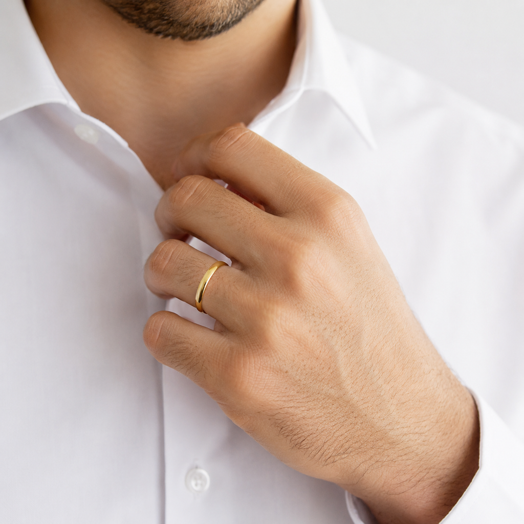 Alliance Fine Plaqué Or 18 Carats – 3 mm