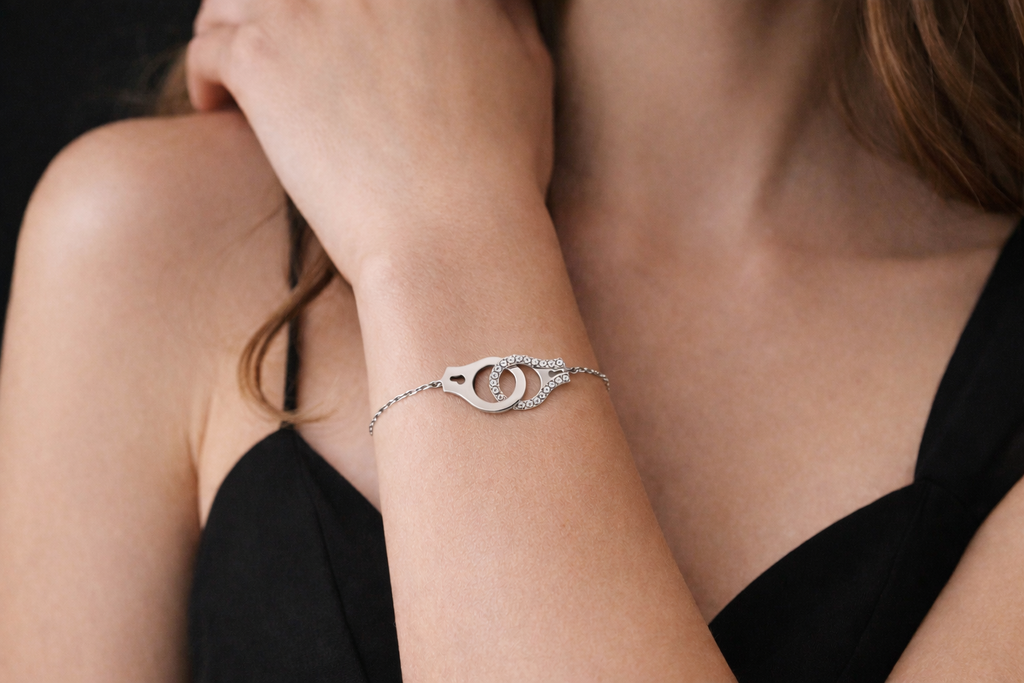 Bracelet Menotte – Argent 925 & Zirconium