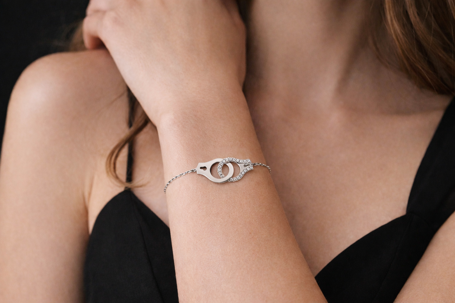 Bracelet Menotte – Argent 925 & Zirconium