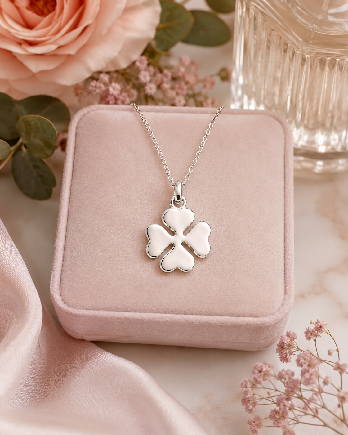 Collier Trèfle Argent 925 – Orinae