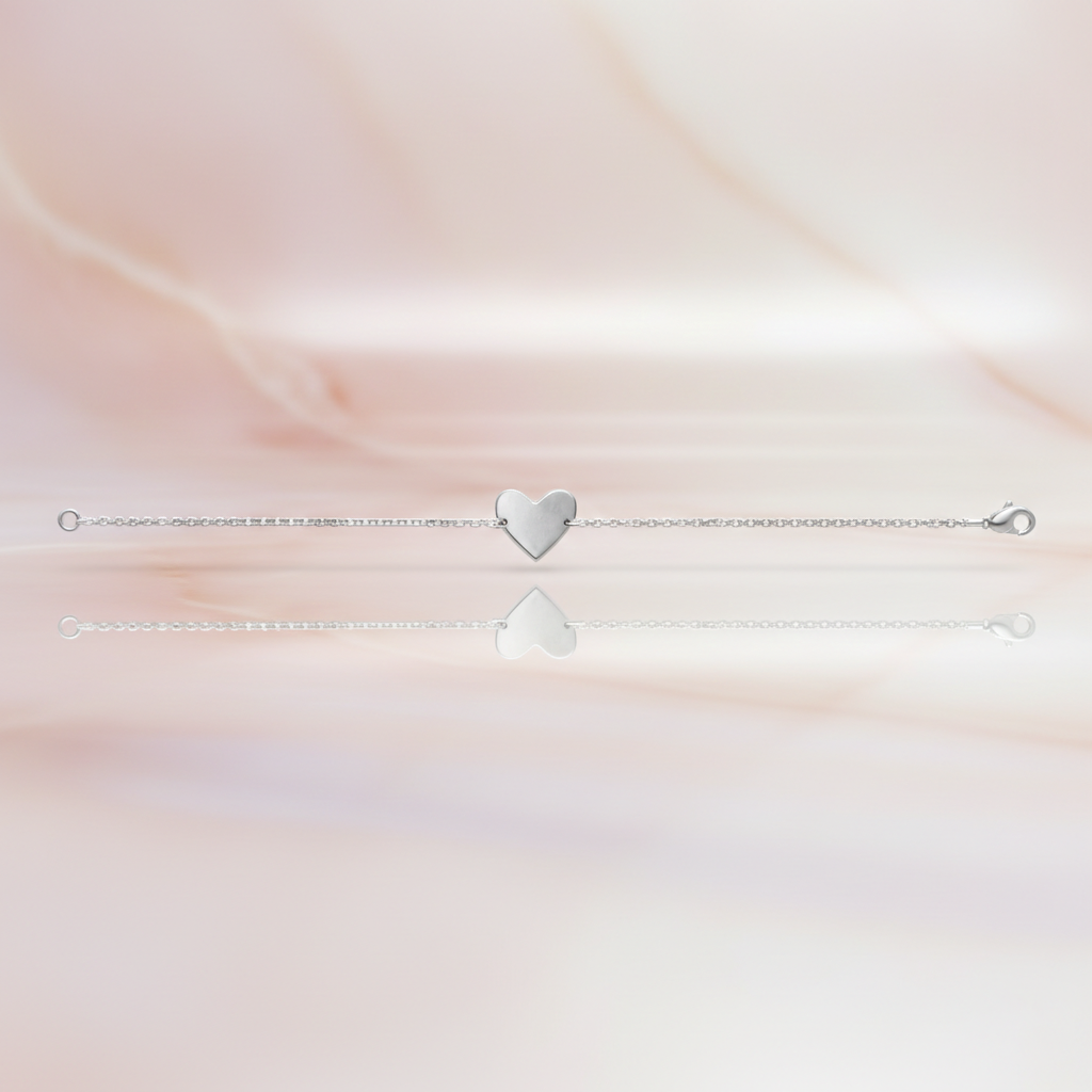 Bracelet Cœur – Argent 925