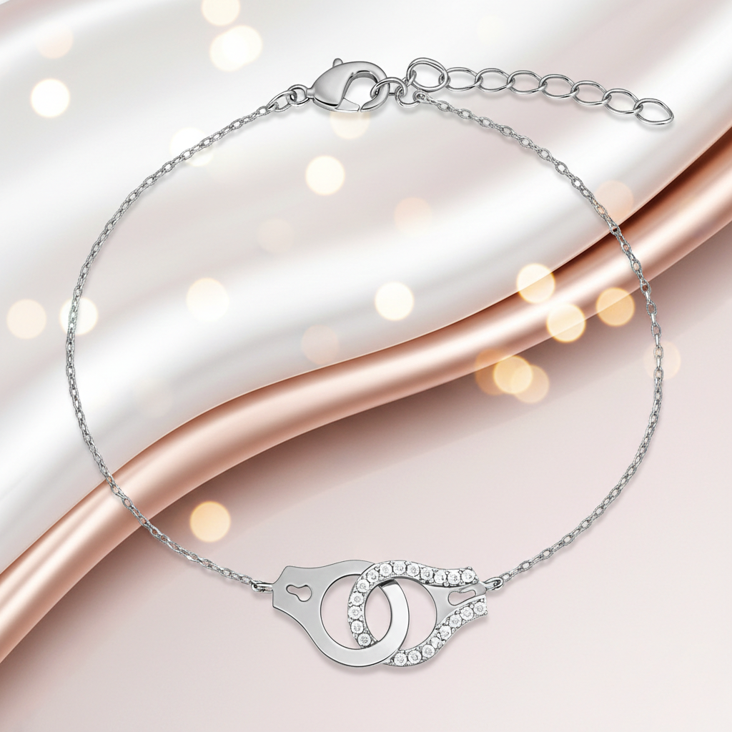 Bracelet Menotte – Argent 925 & Zirconium