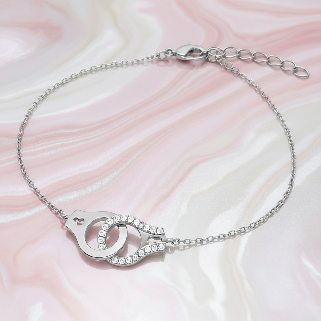 Bracelet Menotte – Argent 925 & Zirconium