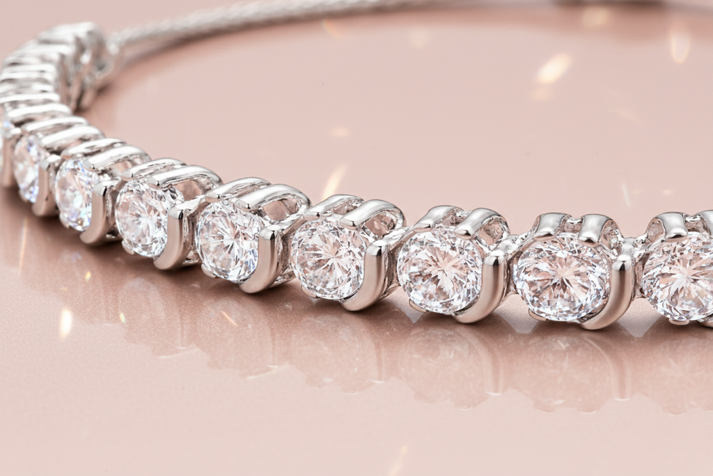 Bracelet Élégance Cristalline – Argent 925 Rhodié & Swarovski® Elements