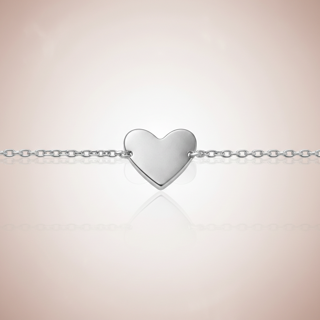 Bracelet Cœur – Argent 925