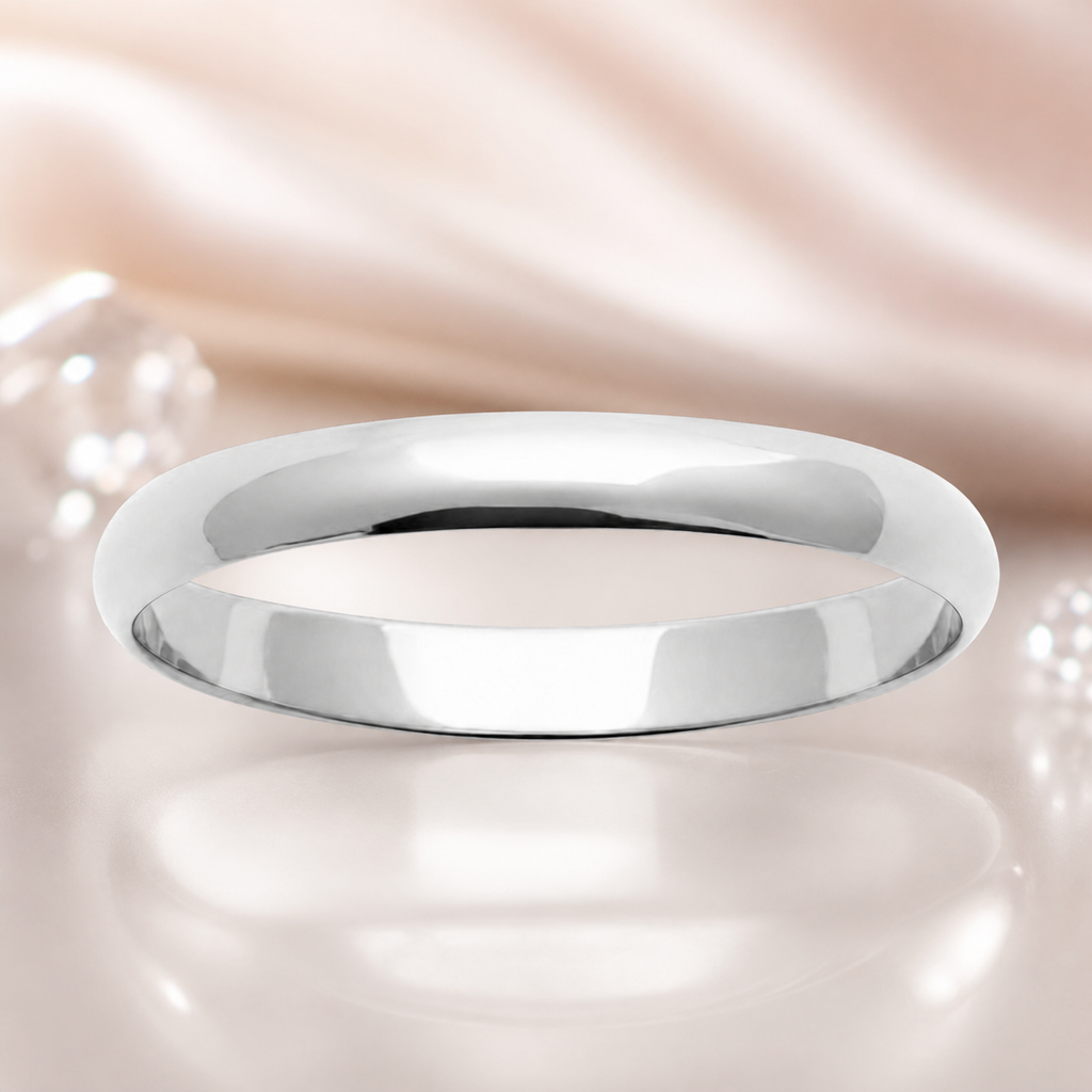 Alliance Fine en Argent 925 – 3 mm – Finition Polie