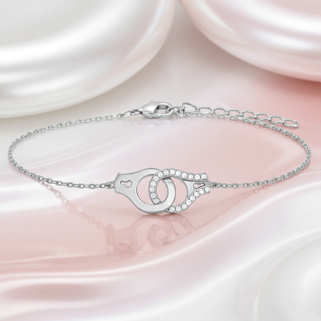 Bracelet Menotte – Argent 925 & Zirconium