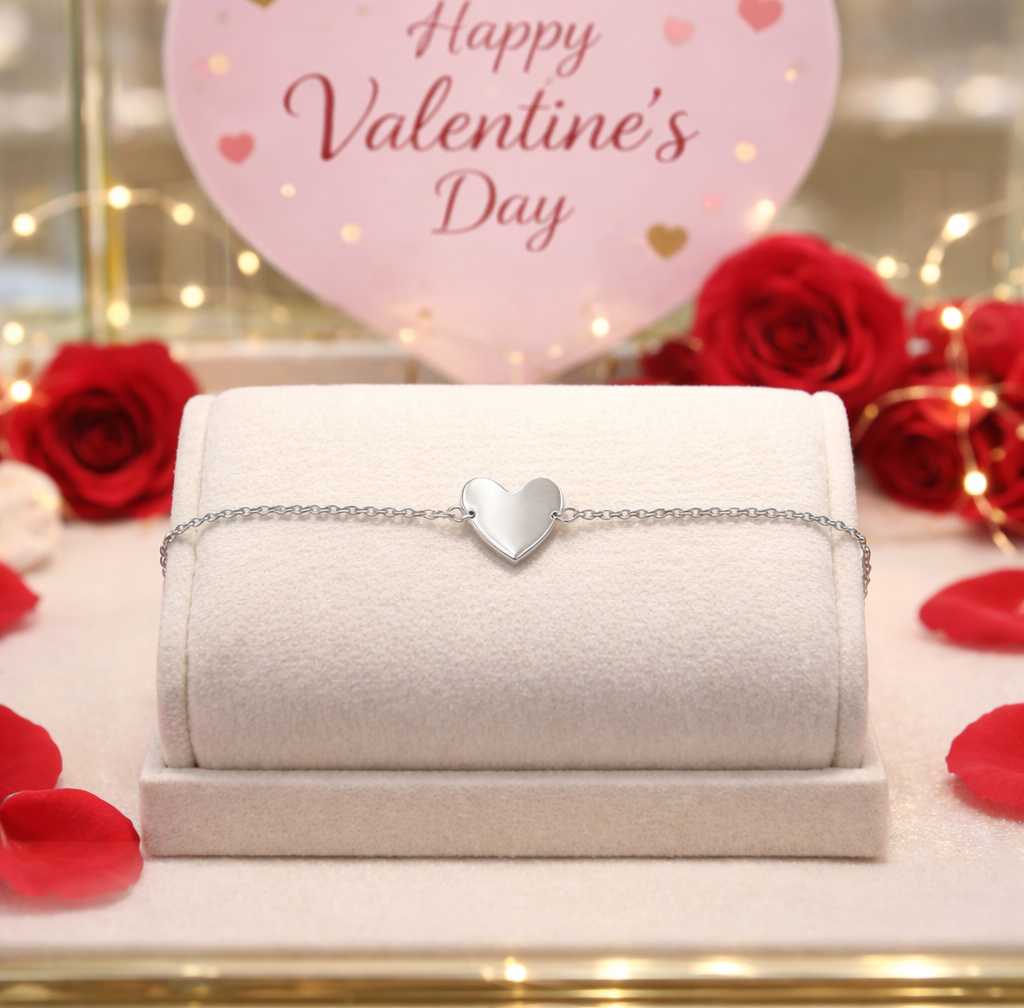 Bracelet Cœur – Argent 925